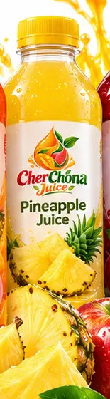 Cher Chona Pineapple juice bottle